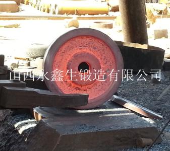 廠家供應 山西永鑫生鍛造 大型機械配件 60鋼車輪